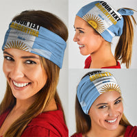 Personalized Argentina Flag Day Neck Gaiter Sun Of May Sol De Mayo - National Emblem Patriotism