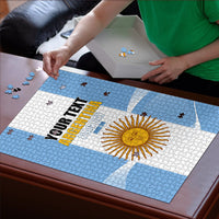 Personalized Argentina Flag Day Puzzle Sun Of May Sol De Mayo - National Emblem Patriotism