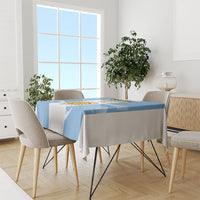 Personalized Argentina Flag Day Tablecloth Sun Of May Sol De Mayo - National Emblem Patriotism