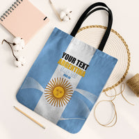 Personalized Argentina Flag Day Tote Bag Sun Of May Sol De Mayo - National Emblem Patriotism