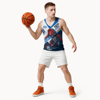 Personalized Scotland Football 2026 Basketball Jersey Scottish Soccer Red Lion Mascot Saltire Cross