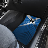 Personalized Scotland Football 2026 Car Mats Scottish Soccer Red Lion Mascot Saltire Cross