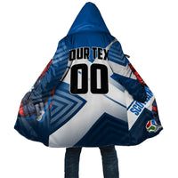Personalized Scotland Football 2026 Cloak Scottish Soccer Red Lion Mascot Saltire Cross