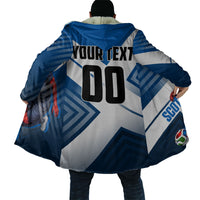 Personalized Scotland Football 2026 Cloak Scottish Soccer Red Lion Mascot Saltire Cross