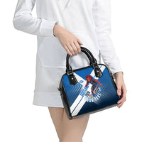 Personalized Scotland Football 2026 Shoulder Handbag Scottish Soccer Red Lion Mascot Saltire Cross
