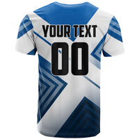 Personalized Scotland Football 2026 T Shirt Scottish Soccer Red Lion Mascot Saltire Cross