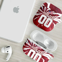 Personalized United States Soccer AirPods Case American Eagle World Football Mascot