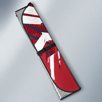 Personalized United States Soccer Auto Sun Shade American Eagle World Football Mascot