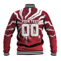 Personalized United States Soccer Baseball Jacket American Eagle World Football Mascot