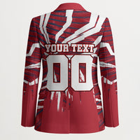 Personalized United States Soccer Blazer American Eagle World Football Mascot