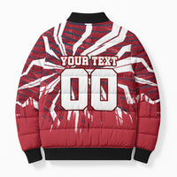 Personalized United States Soccer Bomber Puffer Jacket American Eagle World Football Mascot