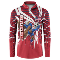 Personalized United States Soccer Button Sweatshirt American Eagle World Football Mascot