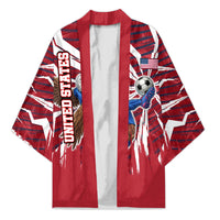 Personalized United States Soccer Kimono American Eagle World Football Mascot