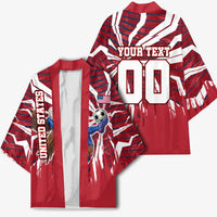 Personalized United States Soccer Kimono American Eagle World Football Mascot