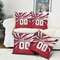 Personalized United States Soccer Pillow Cover American Eagle World Football Mascot