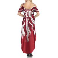 Personalized United States Soccer Summer Maxi Dress American Eagle World Football Mascot