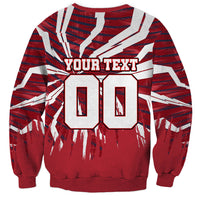 Personalized United States Soccer Sweatshirt American Eagle World Football Mascot
