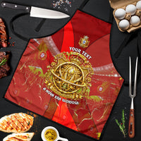 Custom Portugal Football World Champions 2026 Apron Golden Shield Crown Crest Soccer Trophy