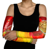 Custom Portugal Football World Champions 2026 Arm Sleeves Golden Shield Crown Crest Soccer Trophy