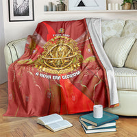 Custom Portugal Football World Champions 2026 Blanket Golden Shield Crown Crest Soccer Trophy