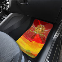 Custom Portugal Football World Champions 2026 Car Mats Golden Shield Crown Crest Soccer Trophy