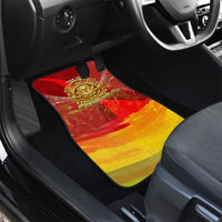 Custom Portugal Football World Champions 2026 Car Mats Golden Shield Crown Crest Soccer Trophy