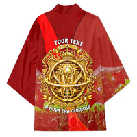 Custom Portugal Football World Champions 2026 Kimono Golden Shield Crown Crest Soccer Trophy
