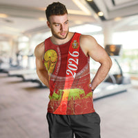 Custom Portugal Football World Champions 2026 Men Tank Top Golden Shield Crown Crest Soccer Trophy