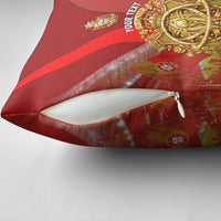 Custom Portugal Football World Champions 2026 Pillow Cover Golden Shield Crown Crest Soccer Trophy