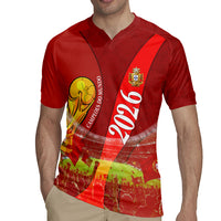 Custom Portugal Football World Champions 2026 Rugby Jersey Golden Shield Crown Crest Soccer Trophy