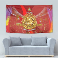 Custom Portugal Football World Champions 2026 Tapestry Golden Shield Crown Crest Soccer Trophy