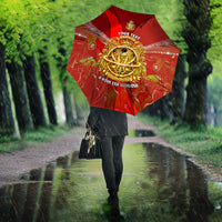 Custom Portugal Football World Champions 2026 Umbrella Golden Shield Crown Crest Soccer Trophy