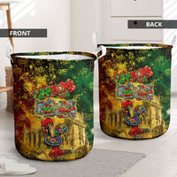 Portugal Football Champions 2026 Laundry Basket Urban Graffiti Street Art Galo De Barcelos
