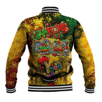 Portugal Football Champions 2026 Baseball Jacket Urban Graffiti Street Art Galo De Barcelos