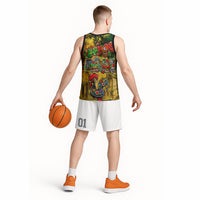 Portugal Football Champions 2026 Basketball Jersey Urban Graffiti Street Art Galo De Barcelos