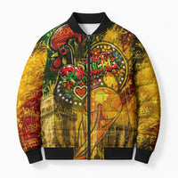 Portugal Football Champions 2026 Bomber Puffer Jacket Urban Graffiti Street Art Galo De Barcelos