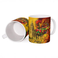 Portugal Football Champions 2026 Ceramic Mug Urban Graffiti Street Art Galo De Barcelos