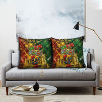 Portugal Football Champions 2026 Pillow Cover Urban Graffiti Street Art Galo De Barcelos
