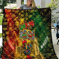 Portugal Football Champions 2026 Quilt Urban Graffiti Street Art Galo De Barcelos