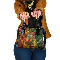 Portugal Football Champions 2026 Shoulder Handbag Urban Graffiti Street Art Galo De Barcelos