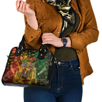 Portugal Football Champions 2026 Shoulder Handbag Urban Graffiti Street Art Galo De Barcelos