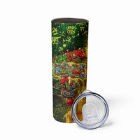 Portugal Football Champions 2026 Skinny Tumbler Urban Graffiti Street Art Galo De Barcelos