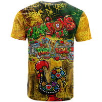 Portugal Football Champions 2026 T Shirt Urban Graffiti Street Art Galo De Barcelos