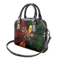 Personalized Portugal Football Champions 2026 Shoulder Handbag Rooster Mascot Comic Trophy Soccer Ball