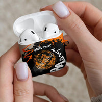 Personalized Montana Glacier National Park AirPods Case Urban Graffiti Street Art Paint Splatter