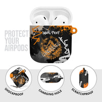 Personalized Montana Glacier National Park AirPods Case Urban Graffiti Street Art Paint Splatter