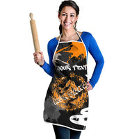 Personalized Montana Glacier National Park Apron Urban Graffiti Street Art Paint Splatter