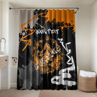Personalized Montana Glacier National Park Bathroom Set Urban Graffiti Street Art Paint Splatter