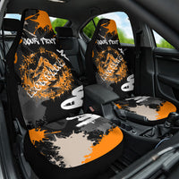 Personalized Montana Glacier National Park Car Seat Cover Urban Graffiti Street Art Paint Splatter