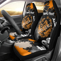 Personalized Montana Glacier National Park Car Seat Cover Urban Graffiti Street Art Paint Splatter